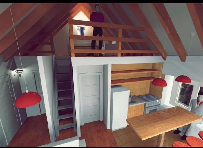 Planos Venta Casa en Condominio Mirador Los Nevados, ubicada a 15 minutos de Puc�n